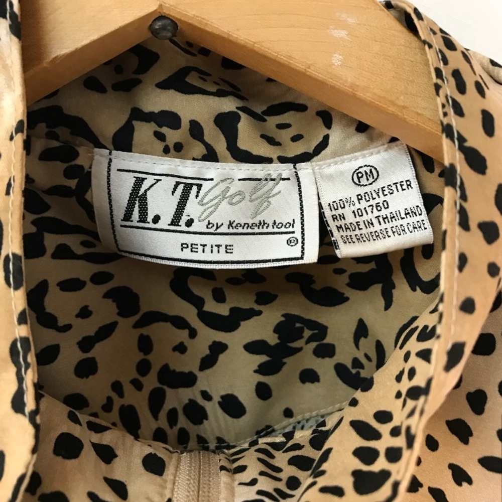 Leopard Print Track Jacket - image 6
